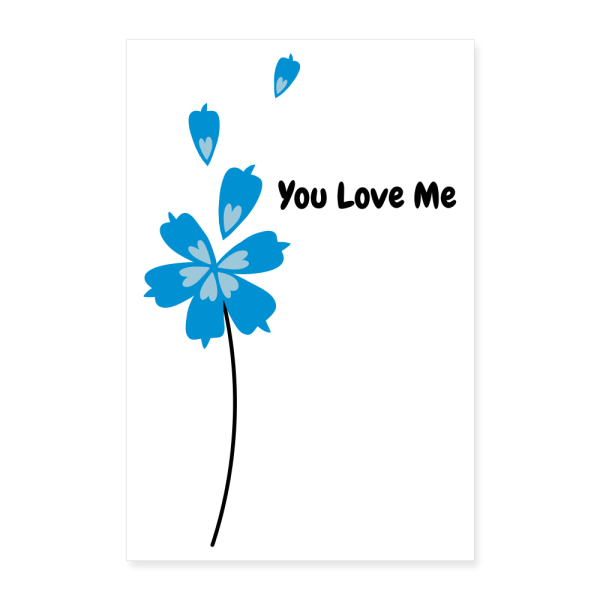 YOU LOVE ME Poster 24x36 For Sale