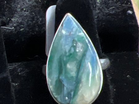 Mermaid Kyanite Ring Size 10 Hot on Sale