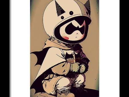 Young Bat - Framed Print Cheap