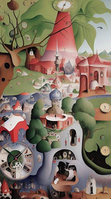 Fantasy Land - Art Print For Discount