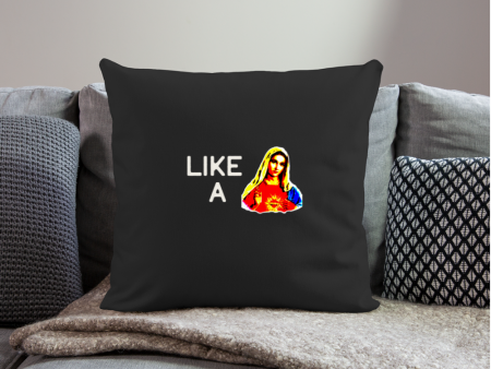 LIKE A Throw Pillow Cover 18” x 18” Online Sale