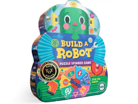 Build A Robot Shaped Spinner Game Online Sale