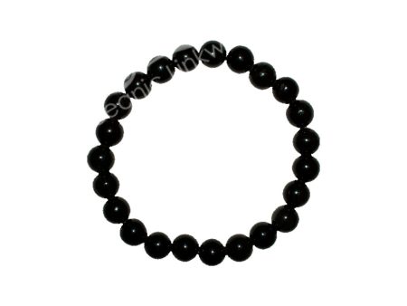 8 mm Black Obsidian Bracelet Online