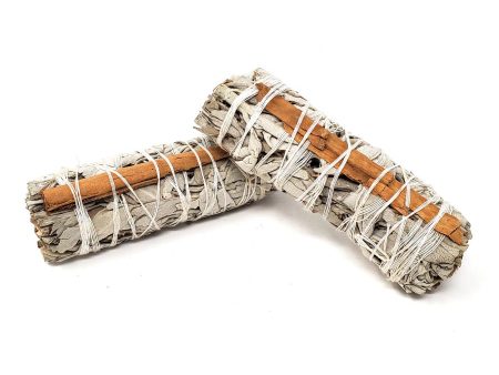 Cinnamon and White Sage Bundle Online Sale