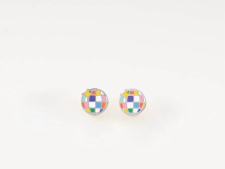 Disco Ball Earrings Fashion