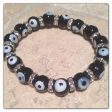 8 mm Glass Evil Eye Bracelet Hot on Sale