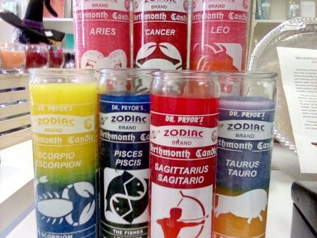 Zodiac 7 Day Candles (Discontinued) Discount