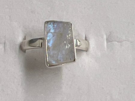 Rainbow Moonstone Ring (Size 12) Online