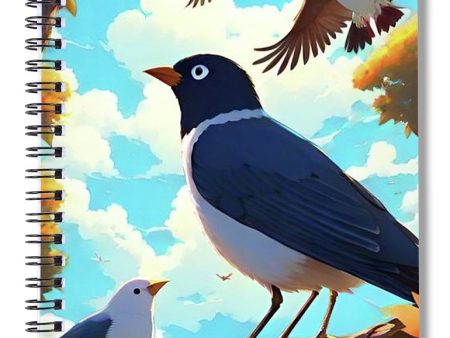 Bird Watch - Spiral Notebook Hot on Sale