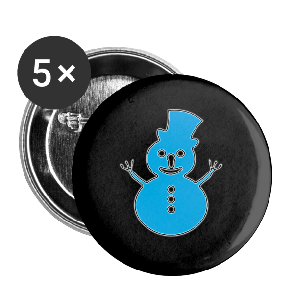 SNOW BUNNIE Buttons small 1   (5-pack) For Sale