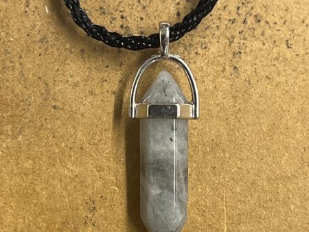 Labradorite Point Necklace For Cheap