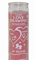 Love Drawing (Pink) 7 Day Candle For Sale