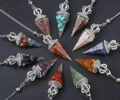 Resin and Stone Pendulum For Sale