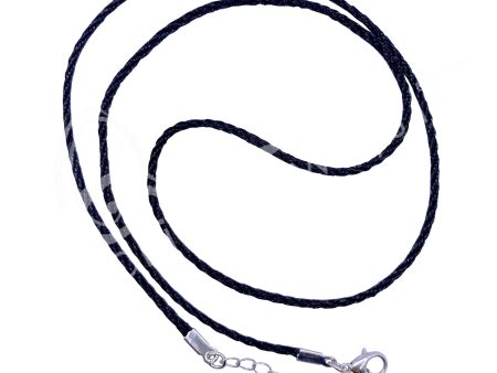 Braided Black Cord Hot on Sale