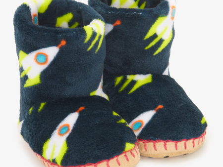 Rocket Man Fleece Slippers Discount