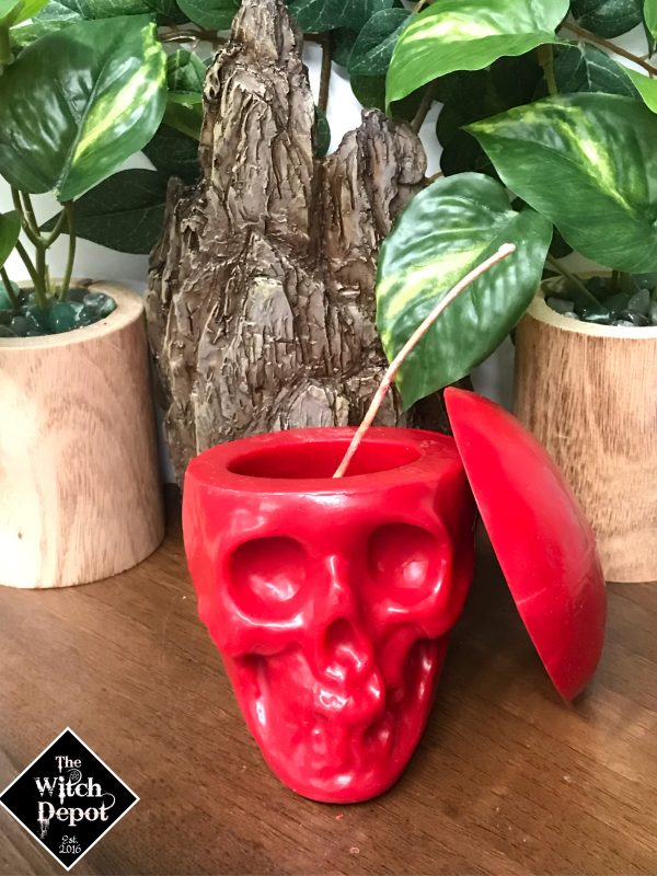 Medium Loadable Skull Candle For Cheap