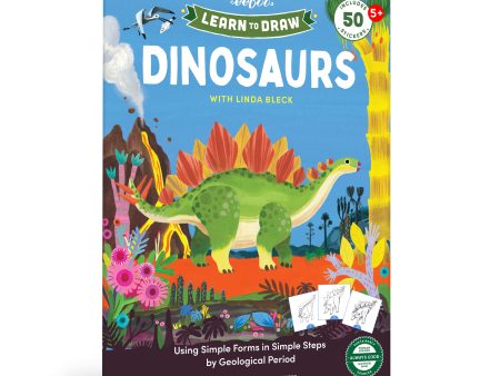 Learn To Draw Dinosaurs w Stickers Online Hot Sale