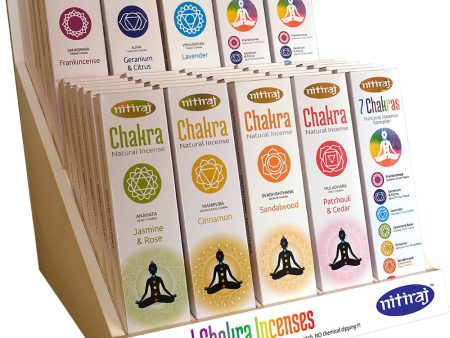 Nitiraj Natural Chakras Incense Discount