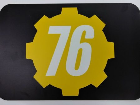 Fallout 76 Aluminum Sign 12  X 18  (Fan Art) Discount