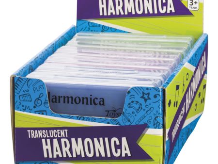 Translucent Harmonica on Sale