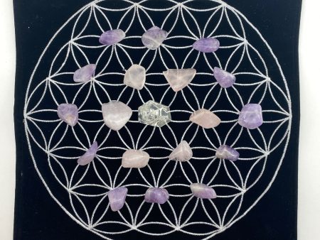 Flower of Life Crystal Grid For Sale