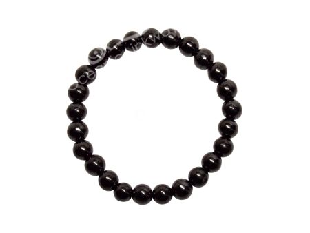 8mm Black Onyx Bracelet For Discount