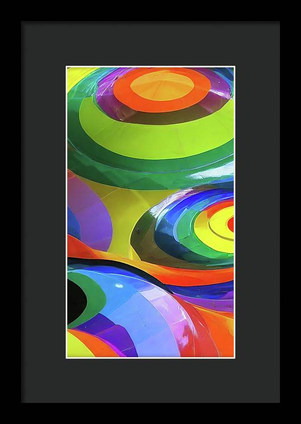 Round and Round - Framed Print Hot on Sale