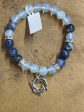 Opalite and Sodalite Bracelet W  Dolphin Discount