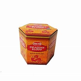 Dragon s Blood Hem Back Flow Incense Cones Online