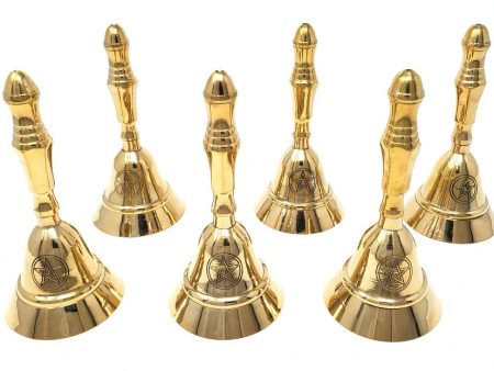 Brass Pentacle Bell Cheap