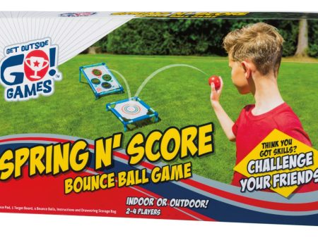 Go! Games Spring-n-Score Bounce Game Online Sale