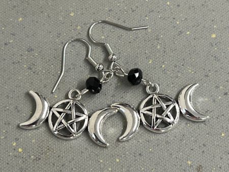 Triple Goddess Earrings Supply