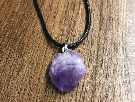 Small Amethyst Cluster Necklace Sale