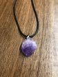 Small Amethyst Cluster Necklace Sale