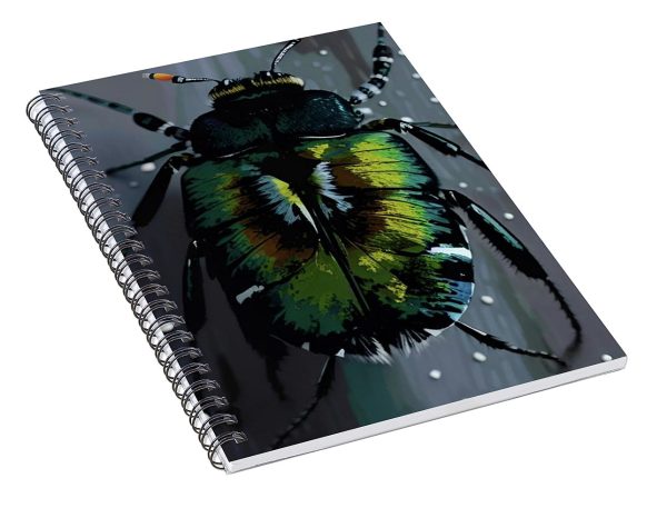 Beetle Focus - Spiral Notebook Online Sale