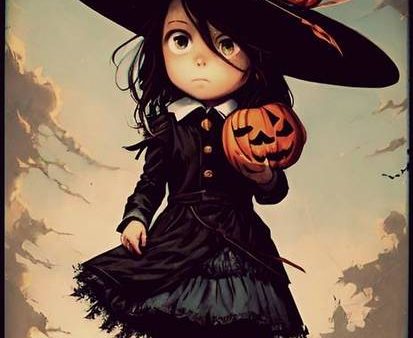 Young Halloween - Art Print Online Hot Sale