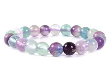 8 MM Fluorite Bracelet Hot on Sale