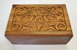 Goddess of Earth Wooden Carved Box For Cheap