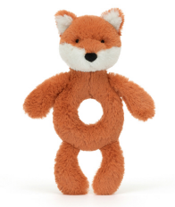 Bashful Fox Cub Ring Rattle Cheap