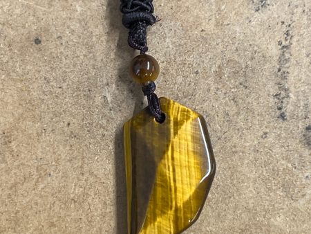 Tiger s Eye (Golden) 1 2 Heart Necklace Supply