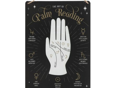 Palm Reading Map Sign Sale