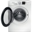 Hotpoint NSWE845CWSUKN 8Kg Freestanding Washing Machine Fashion